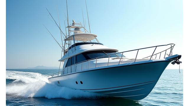 A smaller, agile fishing boat on open waters, featuring a prominent GPS antenna and a clean, modern design for efficient operations.